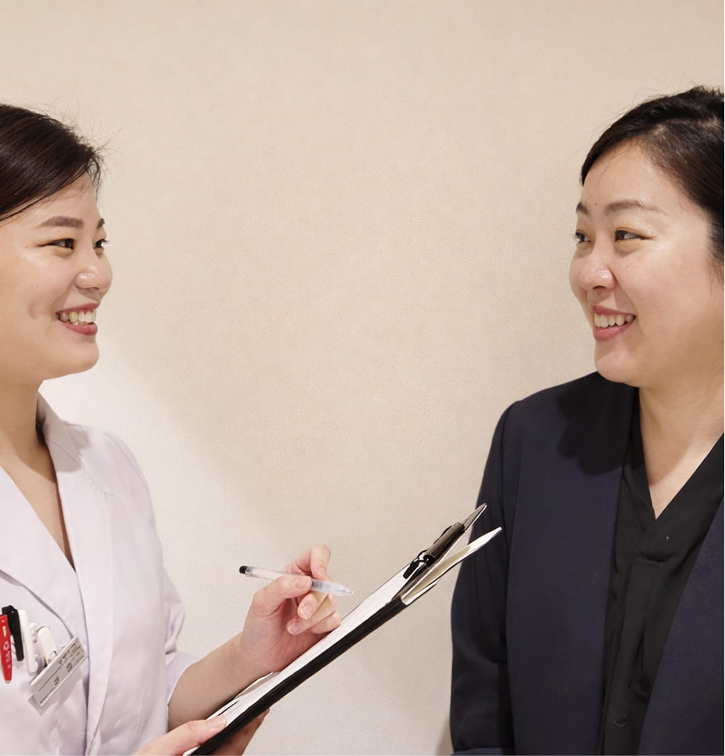 午前のサロンワーク