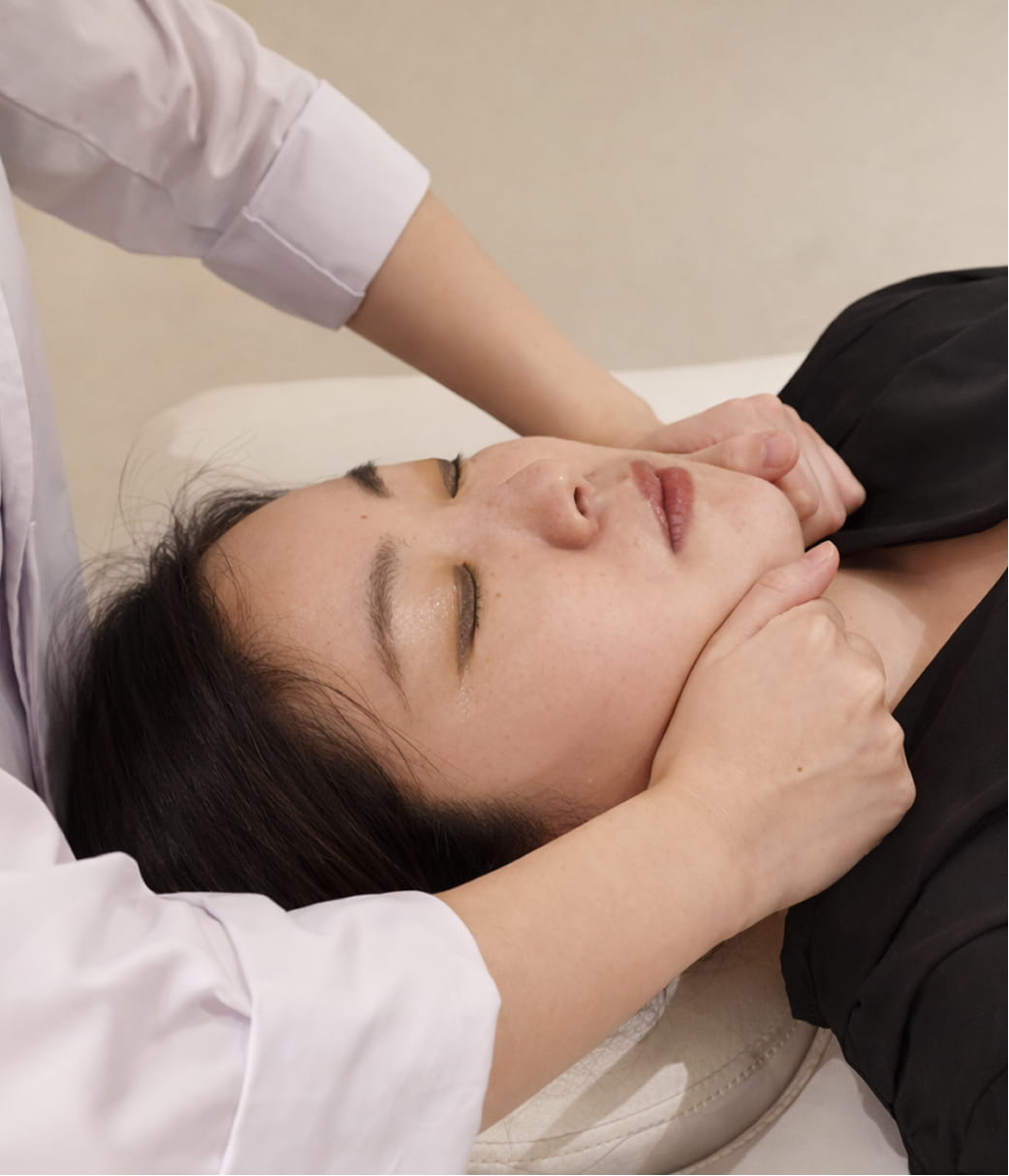 午後のサロンワーク